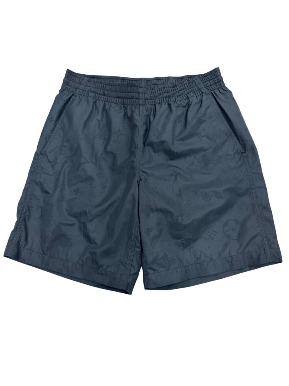 Louis Vuitton Signature Swimboard Shorts Navy XS